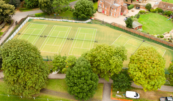 Abingdon School Aerial View Outdoor Facilities