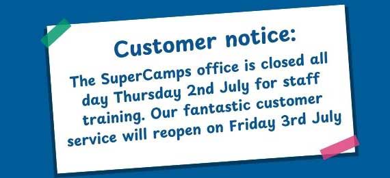 Cutomer Service Notice
