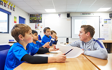 Chelsea Football Camps Indoor Nutrition Sessions