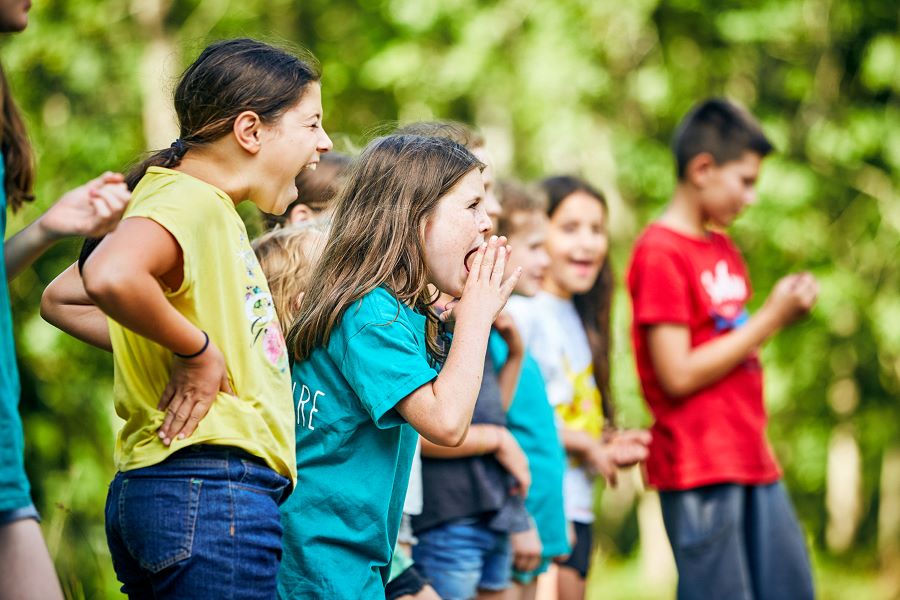 children doing tribe call