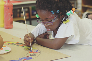 Arts & Crafts at SuperCamps school holiday Multi-Activity club