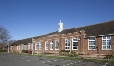 Front of Didcot Girls School