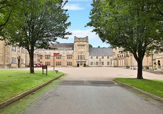 Downside School Entrance