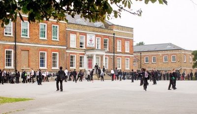 Front of school