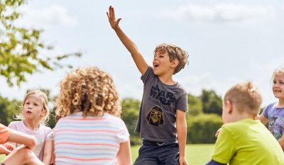 Ofsted Outstanding childcare with SuperCamps at Hiltingbury Junior School