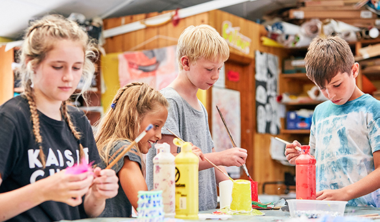 Indoor Arts and Crafts with older children