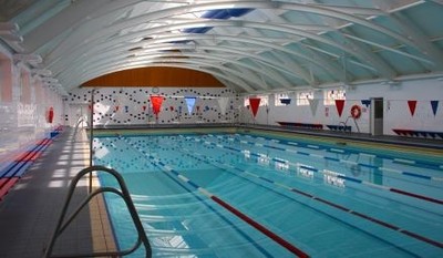 SuperCamps school holiday childcare at St Dunstan's College, indoor swimming pool