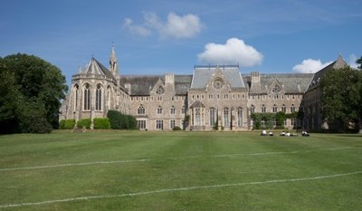 Front of school