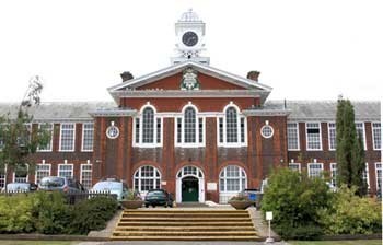 Front of school