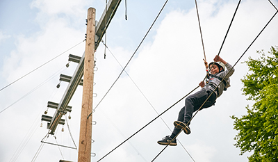 Cuffley Outdoor Activity Zipwire