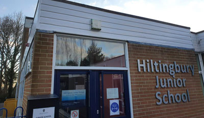 Hiltingbury Junior School SuperCamps Front Entrance Building
