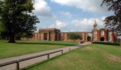 Front of school