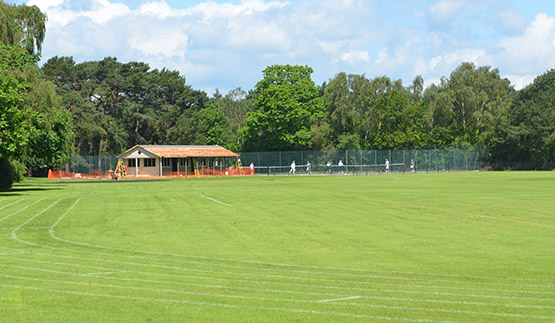 SuperCamps at Talbot Heath School, playing fields