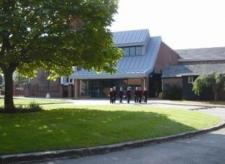Front of school