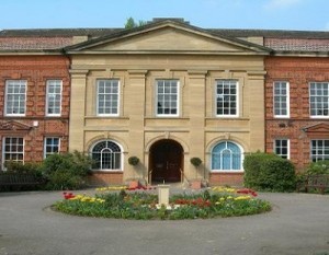 Front of school
