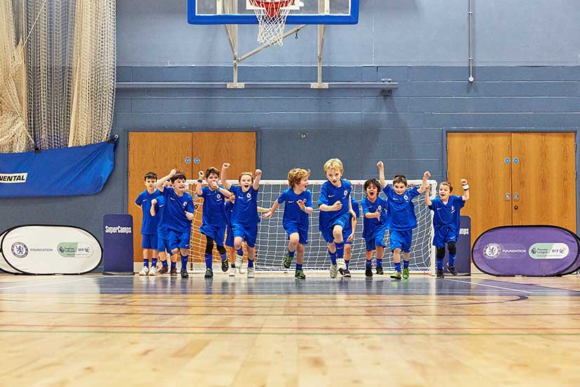 SuperCamps Chelsea FC Foundation school holiday football